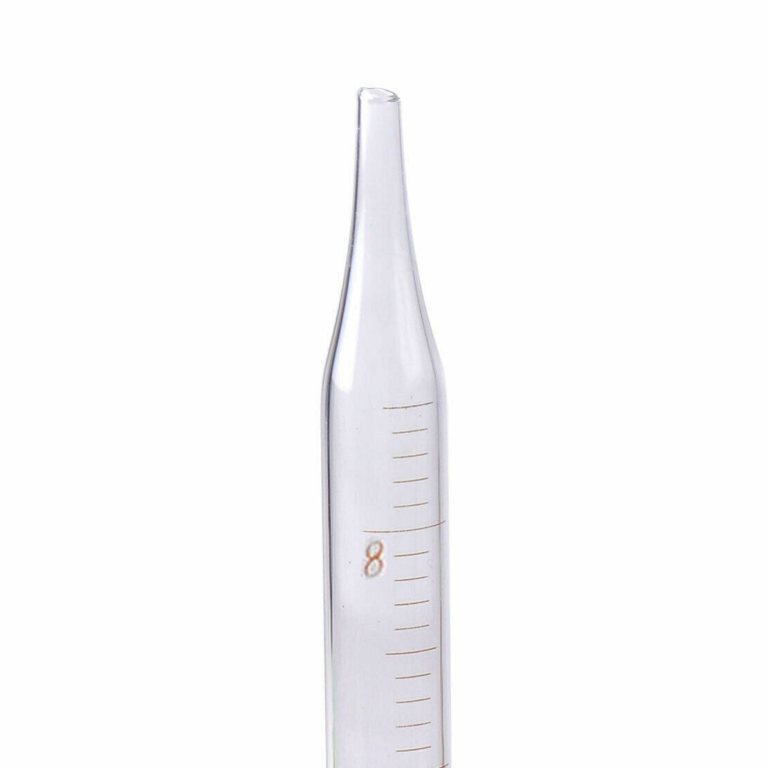 10ml Laboratory Lab Rubber Head Glass Pipette Dropper Scale Liquid Transfer Tool