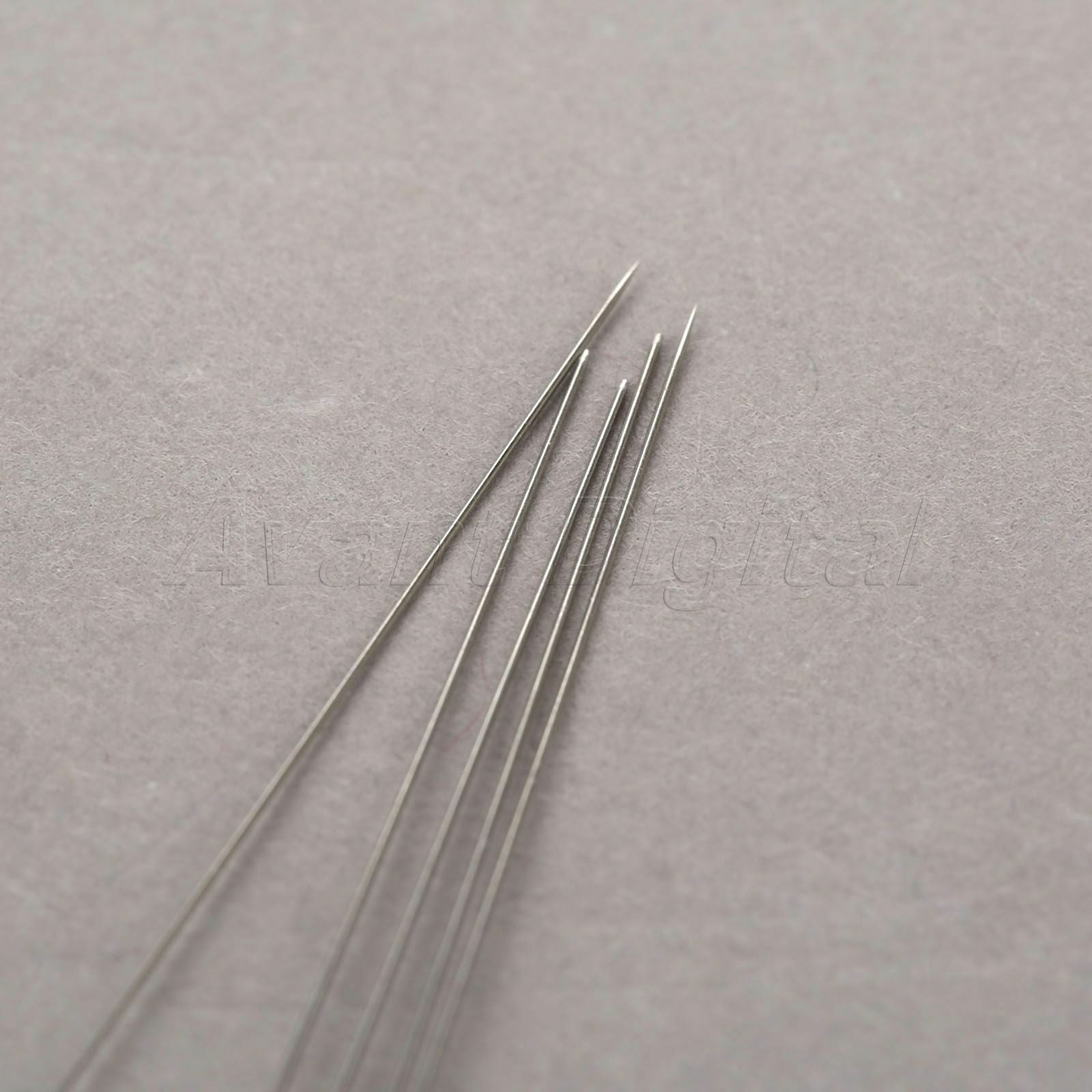 50pcs Professional 0.4mm 1R Eyebrow Tattoo Microblading Needles Stainless Steel