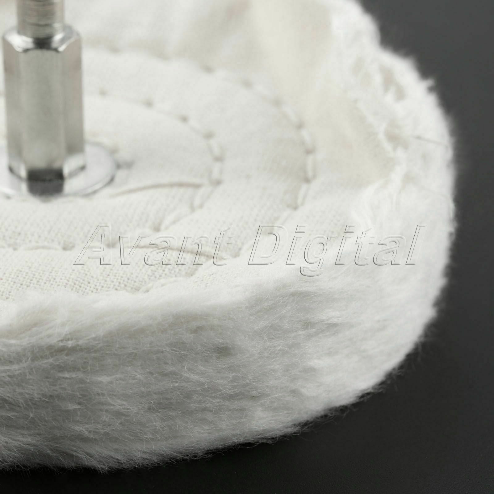 Round 4" Cloth Cleaning Buffing Wheel Pad Buffer Grinder Polishing Rotary Tool