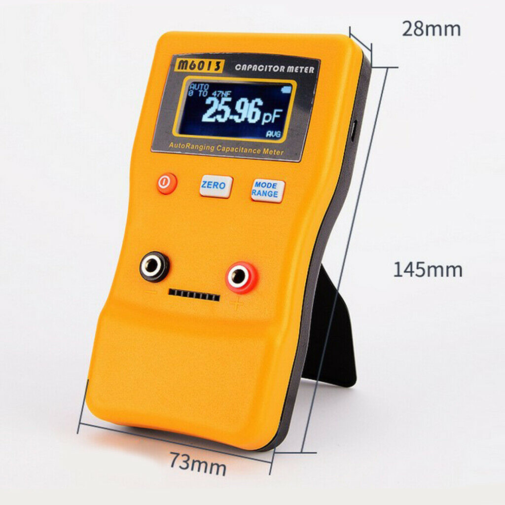 Digital capacitance meter, handheld capacitance meter, high precision,