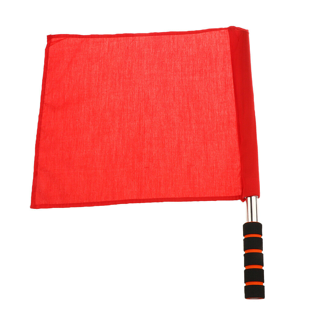 Referee Football Hocky Lineman Flag Hand Flag Sports Judge Flag Lightweight