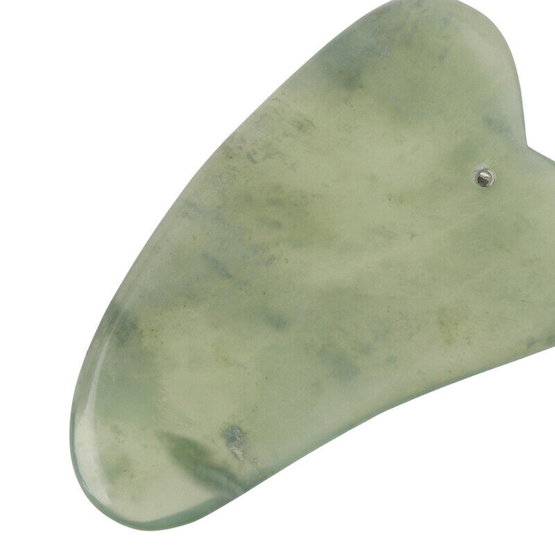 Natural Jade Gua Sha Scraper Face Massage Guasha Plate Spa Body Scraping .l8