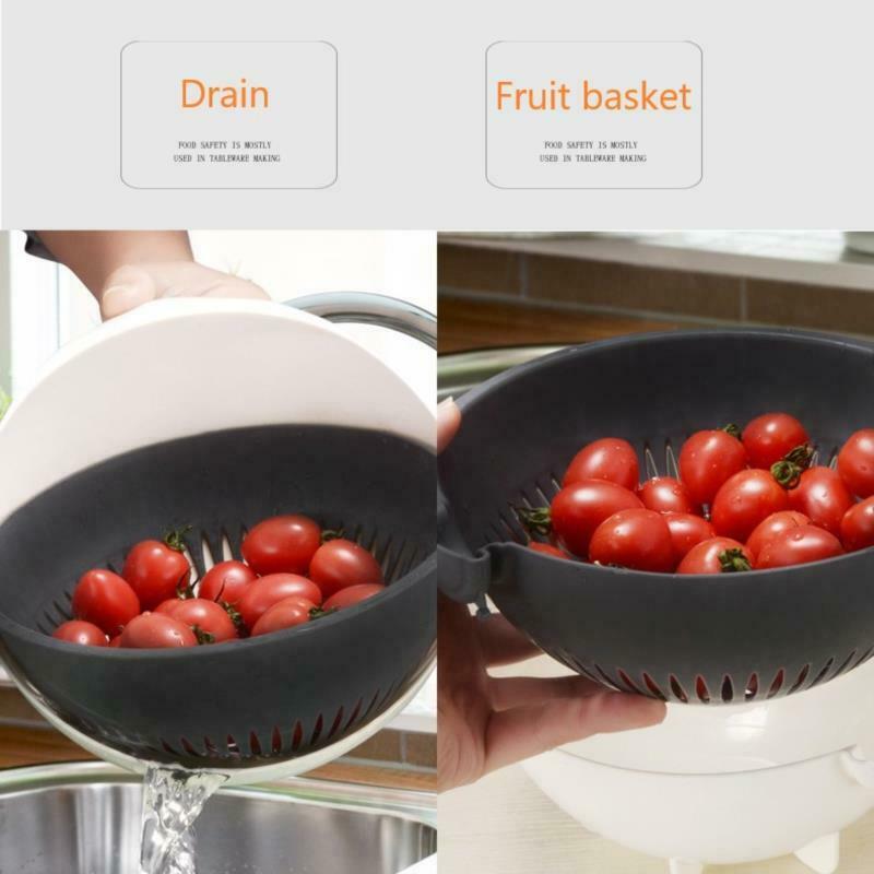 Multifunctional Vegetable Cutter Fruit Vegs Slicer Grater Shredders Drain BaBDA