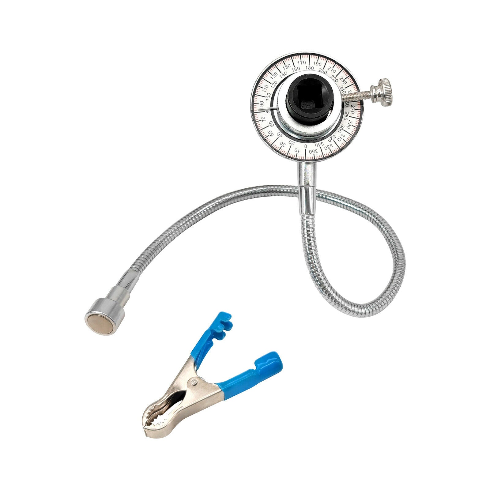 Metal Torque Angle Meter 1/2-inch Drive Wrench Angle Gauge 20" Arm Durable