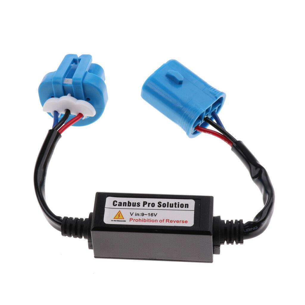 2Pcs 9004 9007 HID Xenon Error Code Warning Canceller Decoder Anti Flicker