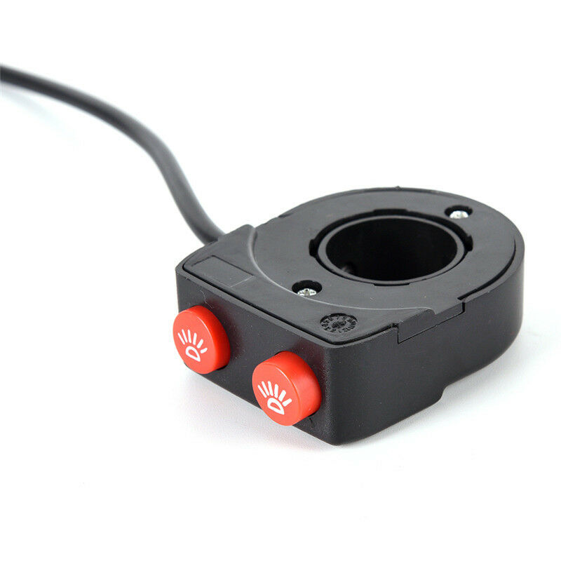 7/8'' Motorcycle Bike Handlebar On Off Button Head Spot Fog Light Switc.l8