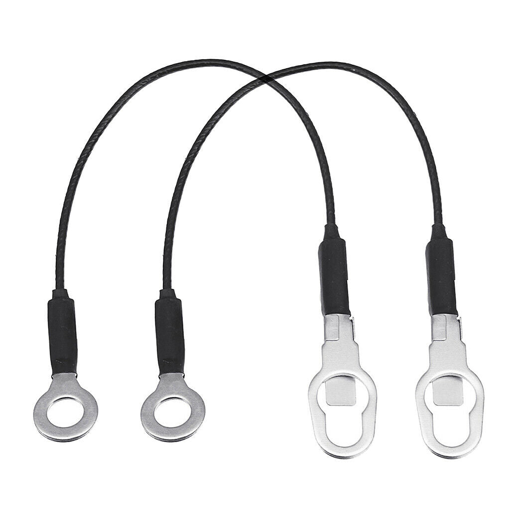 2pcs Tailgate Tail Gate Support Cables Hitch Strap for 93-11 Ford Ranger