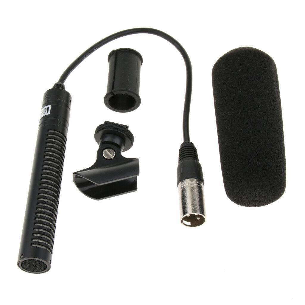 Camera Interview Microphone Audio Video Recording Mic for   Canon Camera