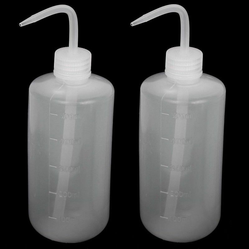 2x Tattoo Diffuser Soap Supply Wash Squirt Squeeze Bottle Lab Non-Spray 500ml