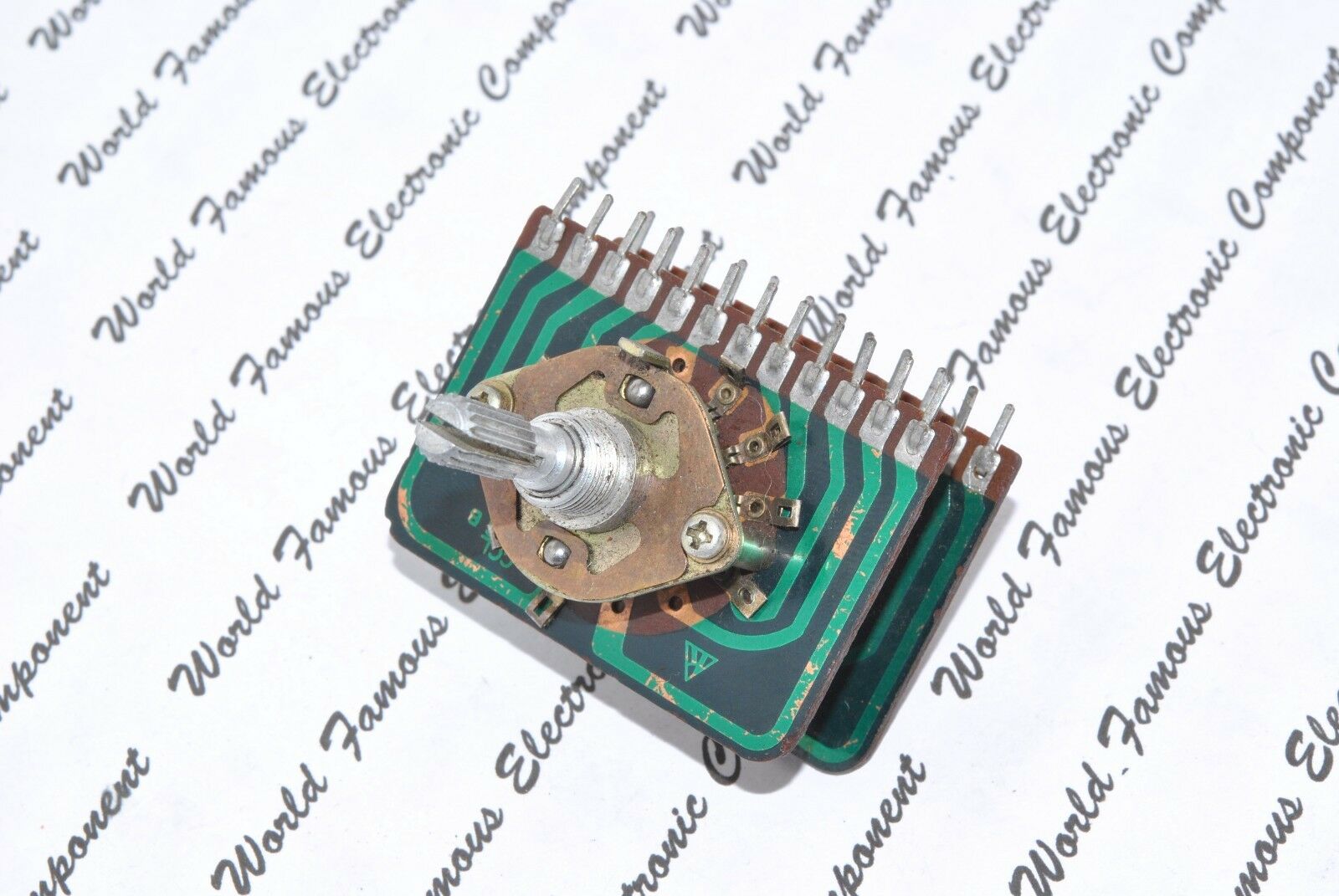 1pcs - TEIKOKU TSUSHIN Rotary 2-Wafer 4-Pole 3-Position CCL-7AC-B / Switch