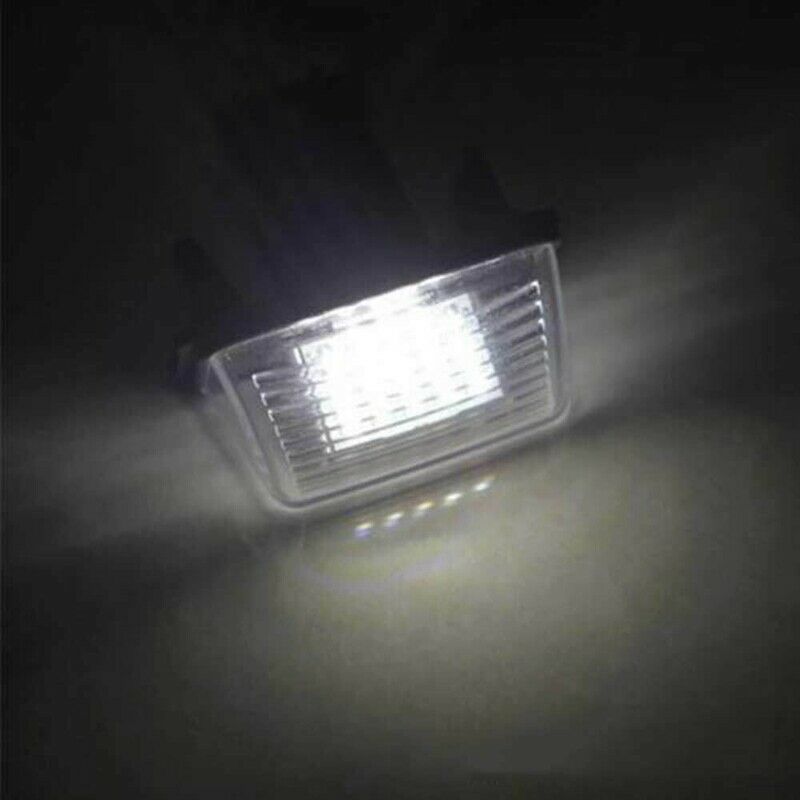 18 LED License Plate Light for Peugeot 206/207/307/308 for Citroen C3/C4/C5/C6O2