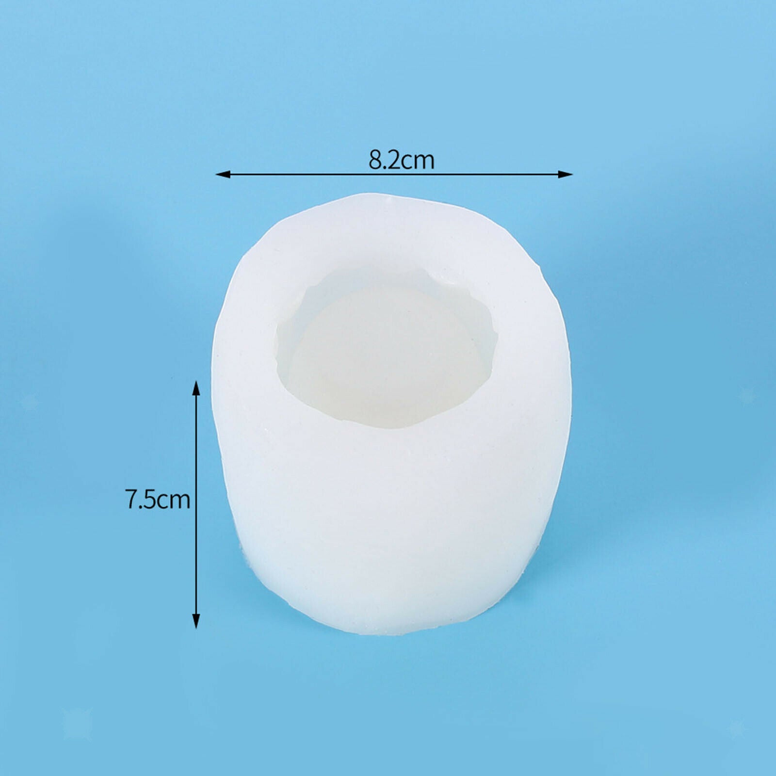 Flower Pot Mold Epoxy Casting Planter Concrete Mould Craft Home Decor Tool