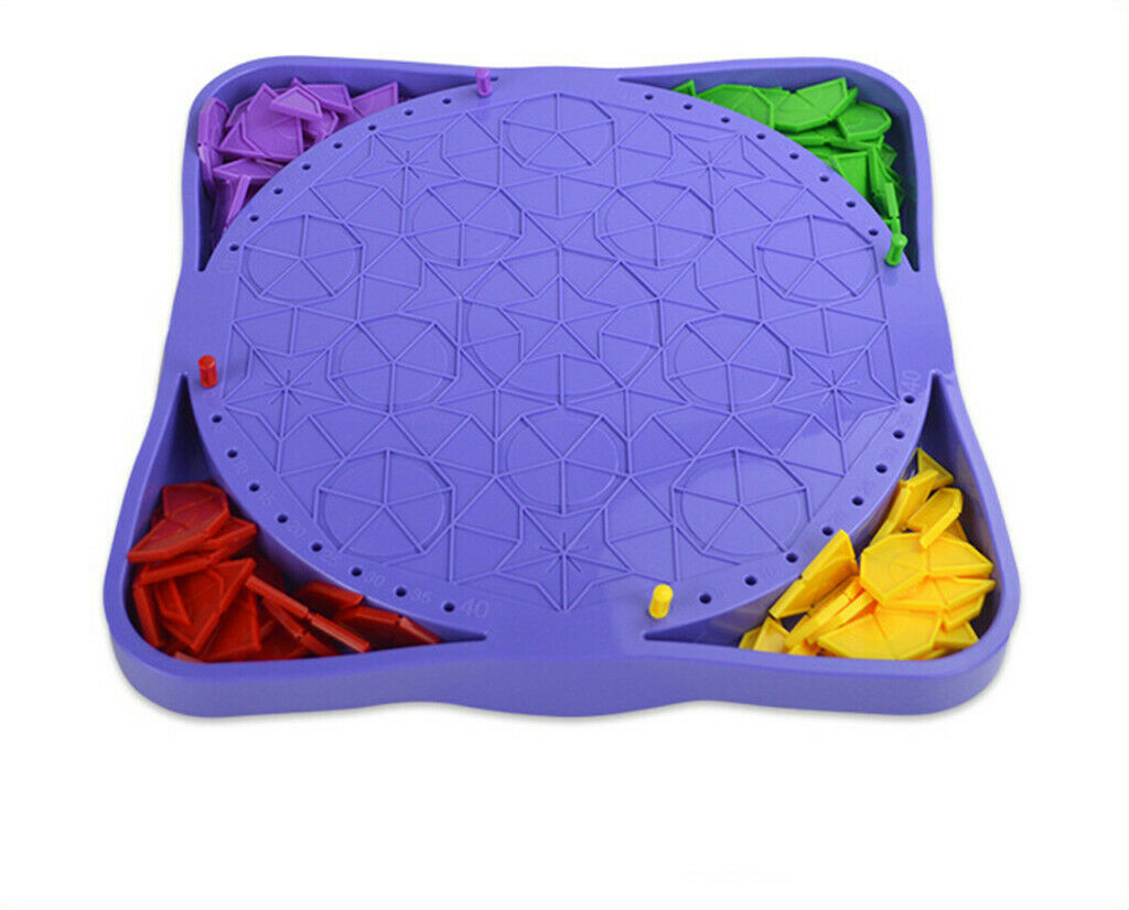 Cir-Kis Board Game Family Travel Picnic Strategy Game Circles And Stars Game