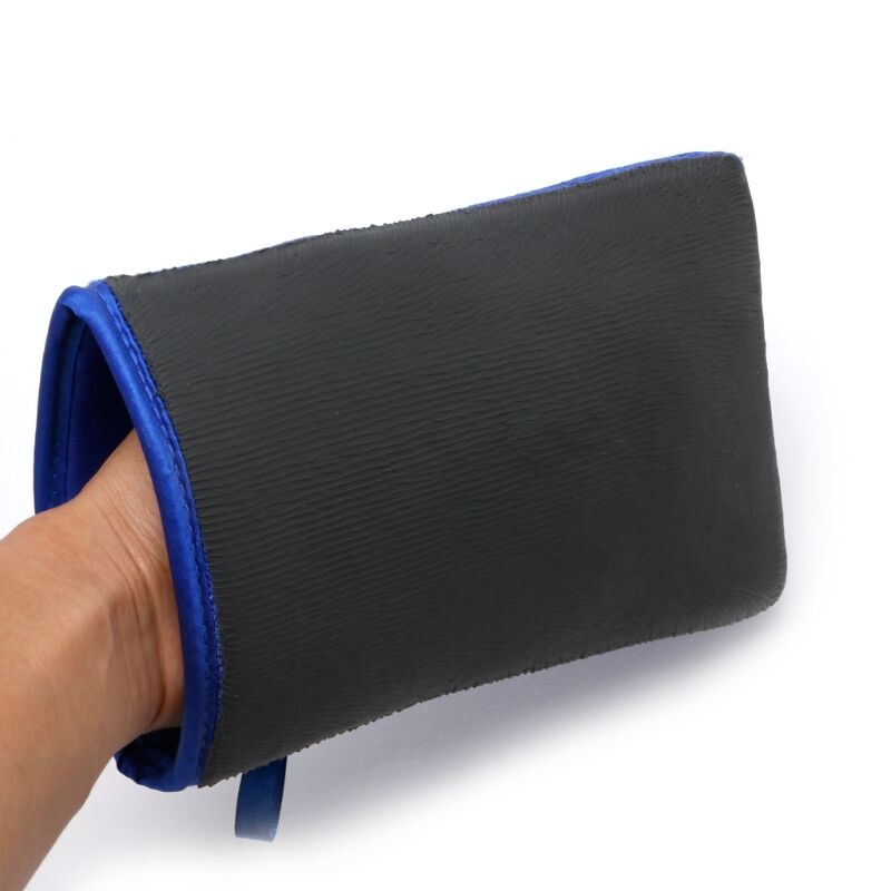1x Car Detailing Wash Towel Clay Towel Microfiber Sponge Magic Clay Mitt Glove