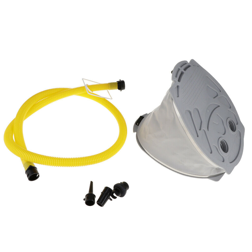 Foot pump Air Step inflates bellows for air mattress ball pool boat