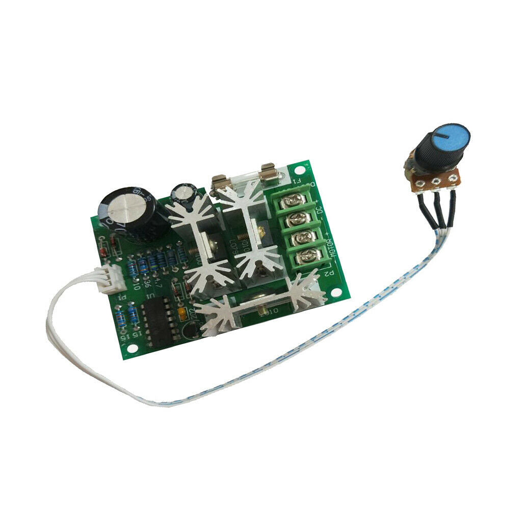 6V-90V 15A DC Motor Pump Speed Controller of No Pole Speed Regulating Switch