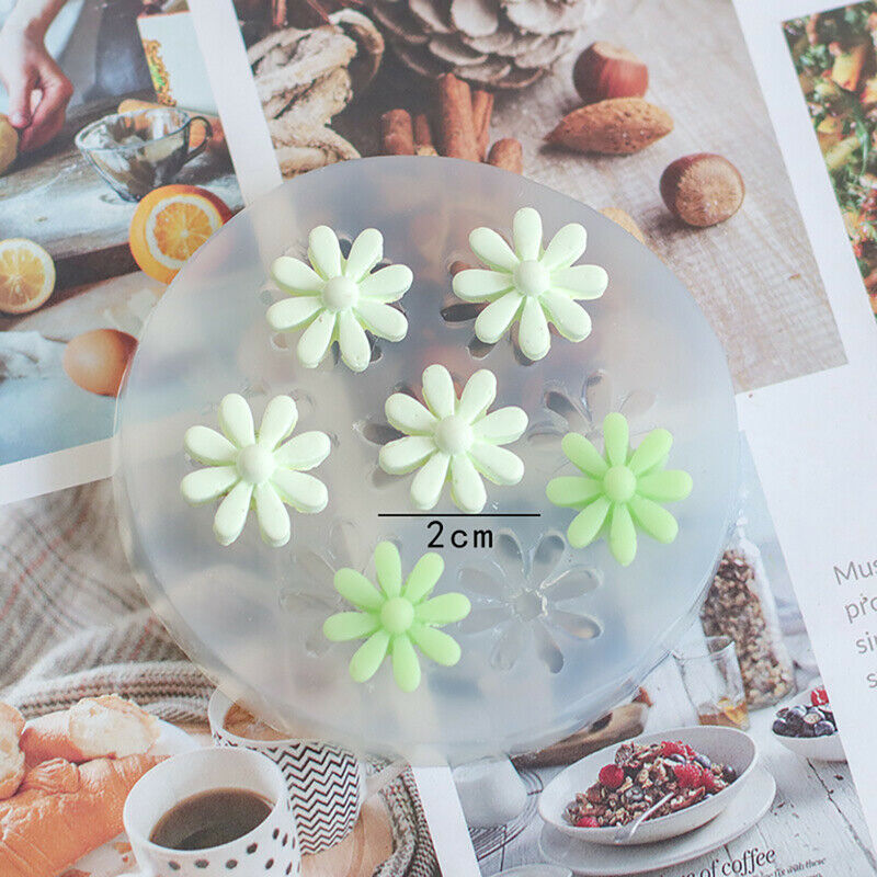 Sunflower silicone soap mold mini flower aromatherapy candle mold diy eco.l8