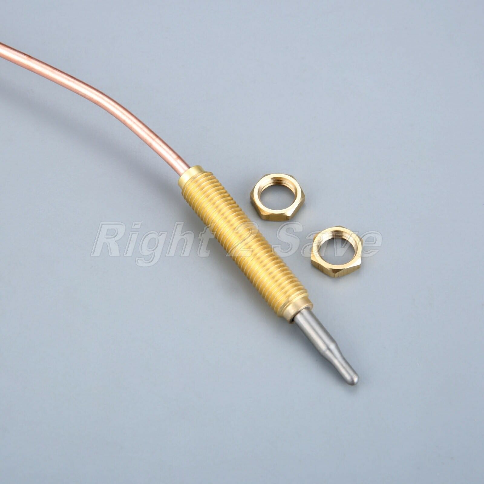 1Pc Gas Control Valve with Thermocouple and Knob Switch M8 Propane LPG Fireplace