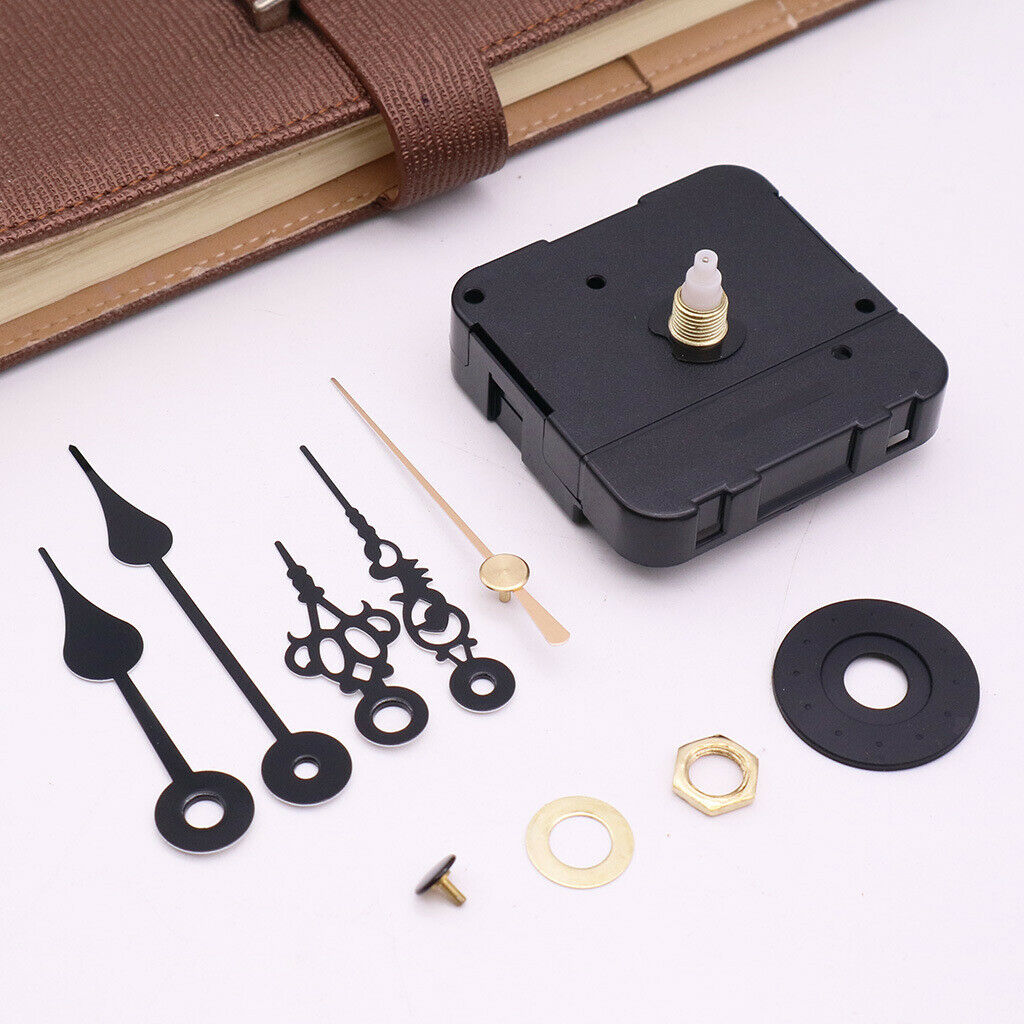 Sweep Quartz Wall Clock Movement DIY Repair Tool 15Inch Total Shaft Length