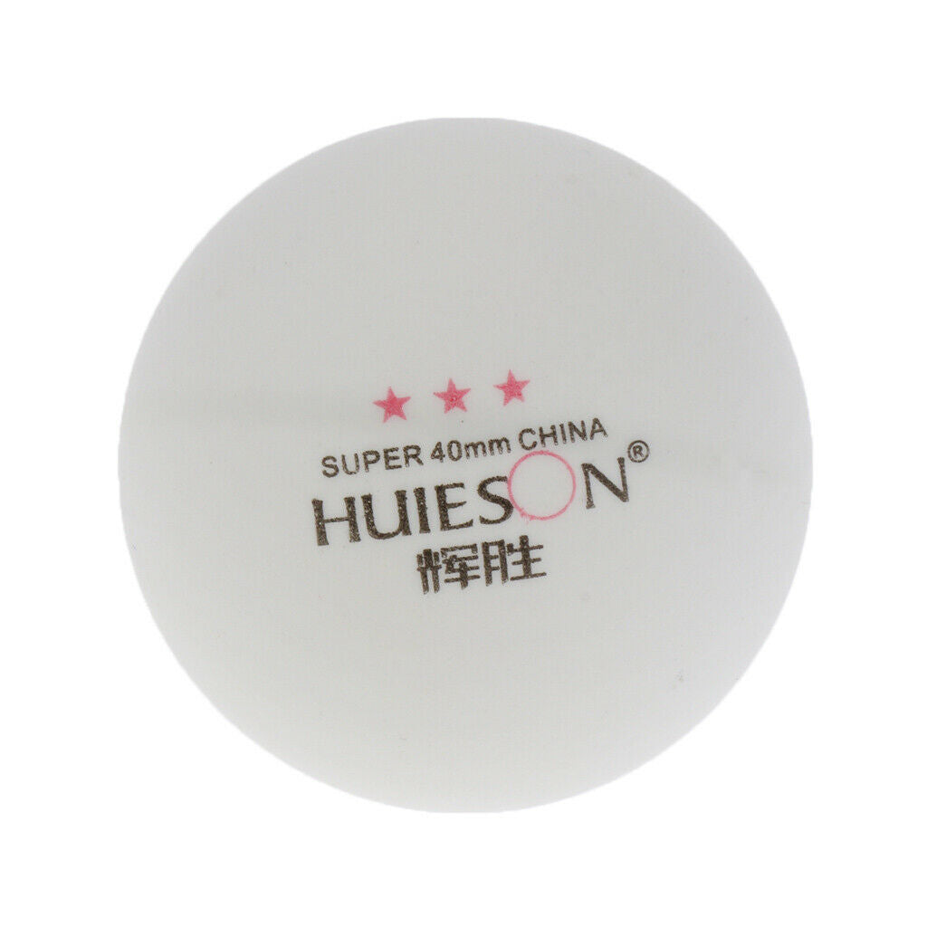 50pcs   table tennis balls white for training match, 40 mm