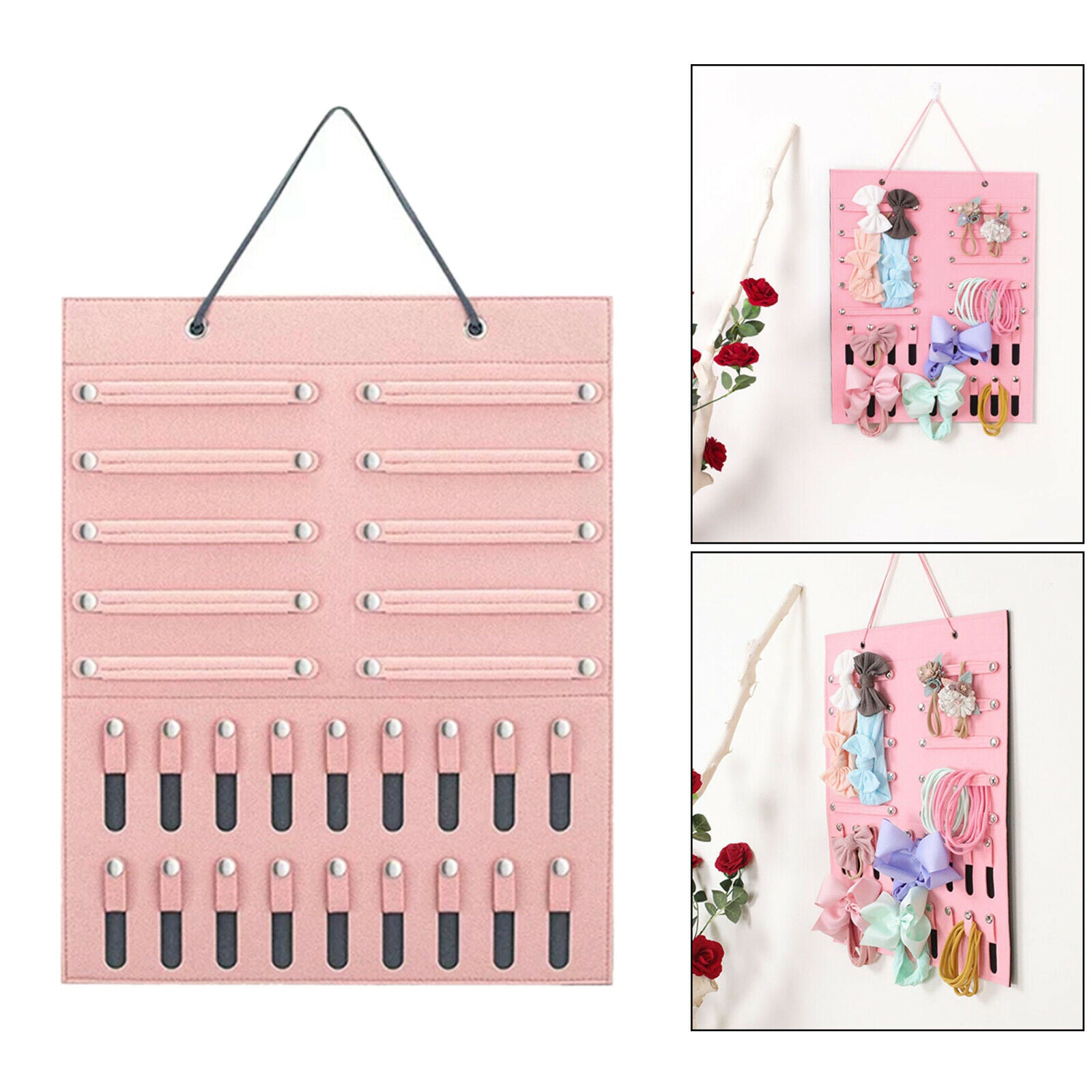Felt Headbands Holder Newborn Baby Band Retail Organizer Display Hanging