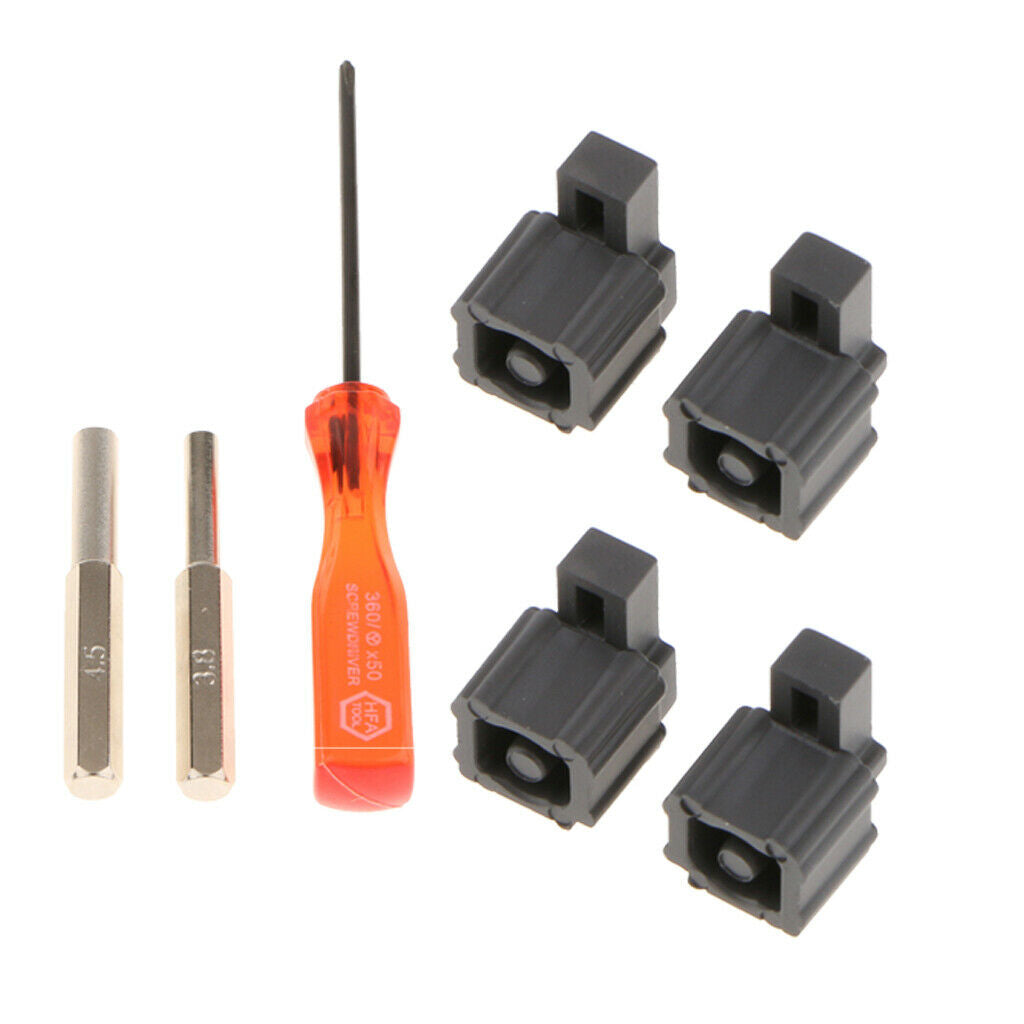 4x Left Right Buckle Latches W/ Screwdriver Kit for  Switch Joy-Con