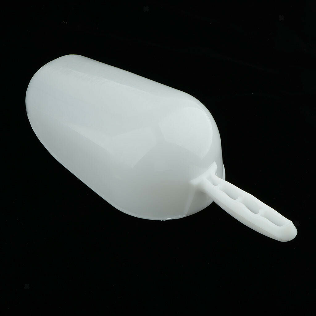 Pigeon Chicken Feeding Food  Scoop Hand Shovel for Bird Chicken Goose White