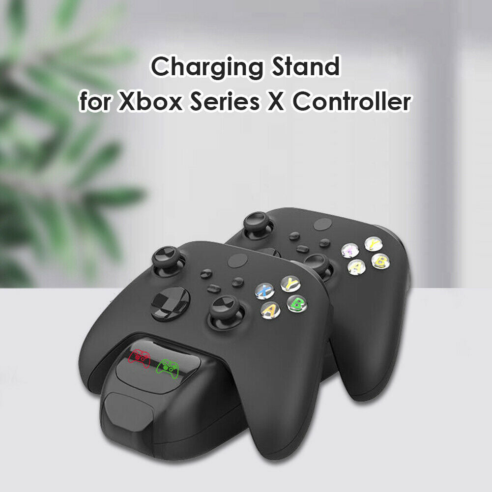 Dual Charging Station with 2 Battery Packs for Xbox Series S X Controller @