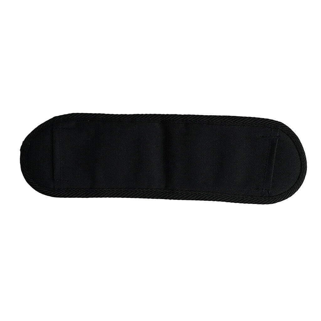 2X Replacement Shoulder Strap Pad Belt Cushion Damping for Backpack Bag Black