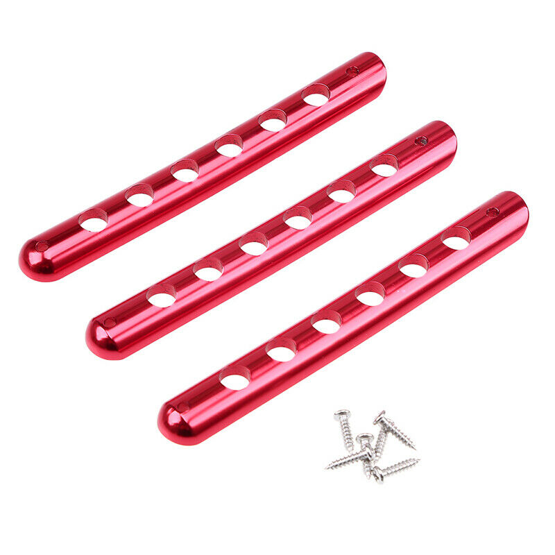 3Pcs Aluminum Door Grab Handle Cover Trim Red for Jeep Wrangler JK 2007-2018