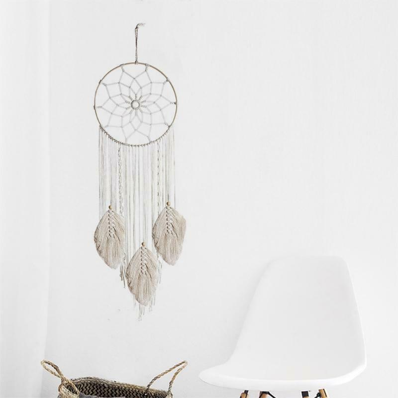 36.6x11.8in Dream Catcher Large Boho Wall Hanging Decor Woven Tapestry Handmade