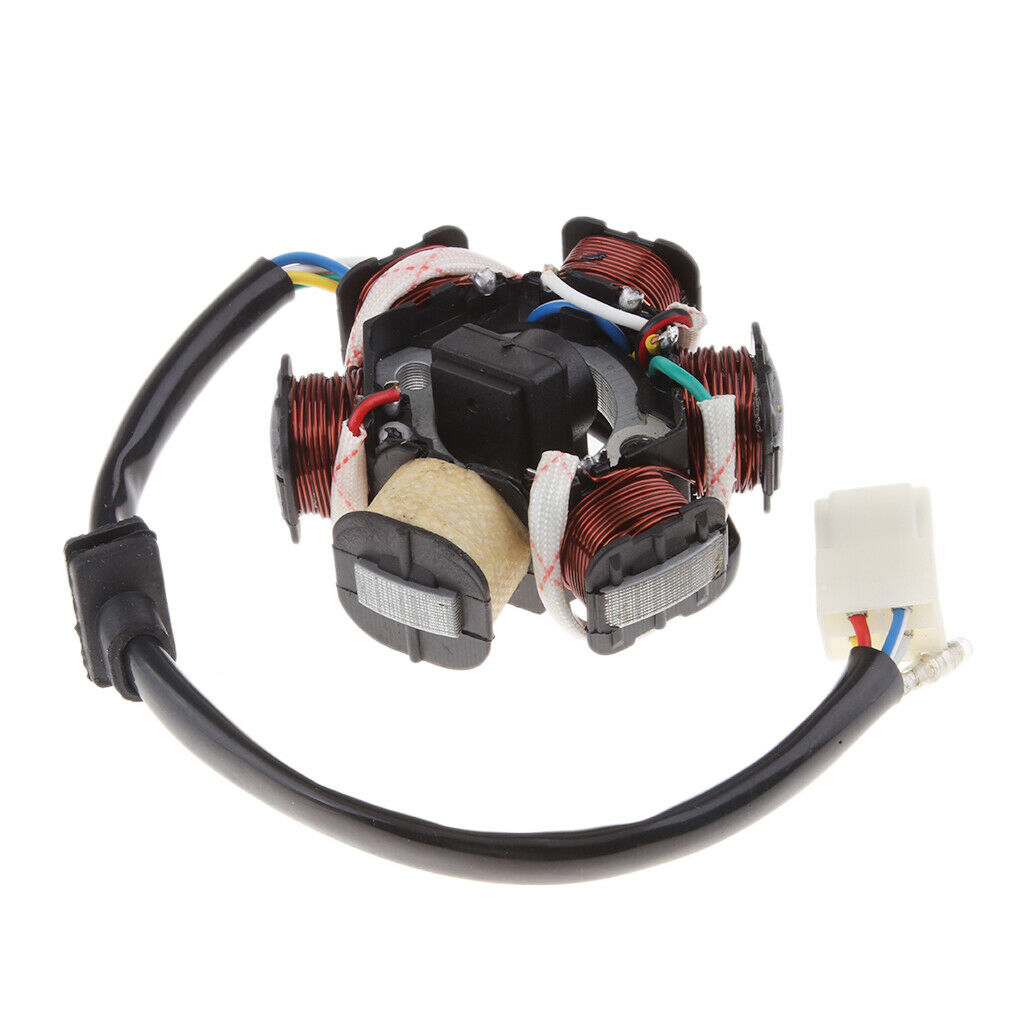 Magneto Coil Stator for 4 stroke 110cc bikes 125cc Engines ATV Quad Buggy