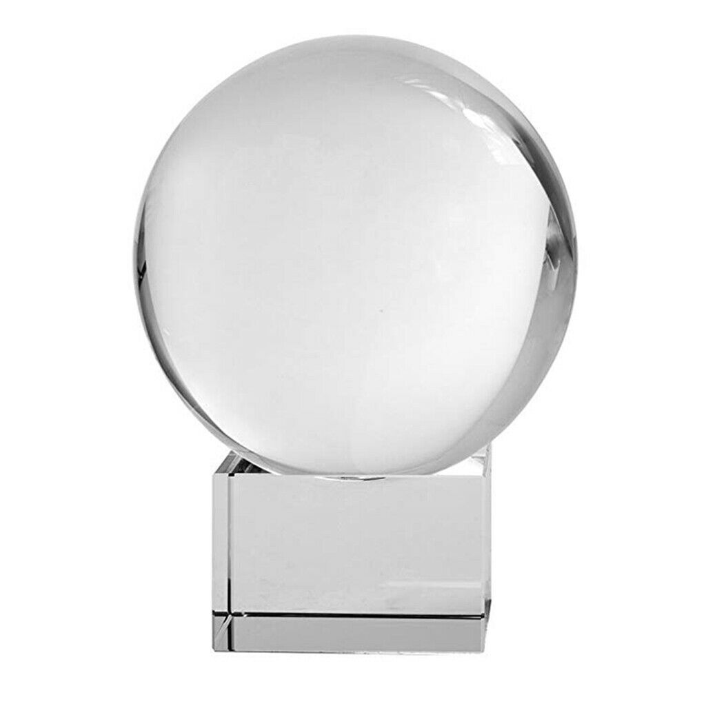 8pc Clear Square   Crystal Display Stand Holder Home Decorations Accs