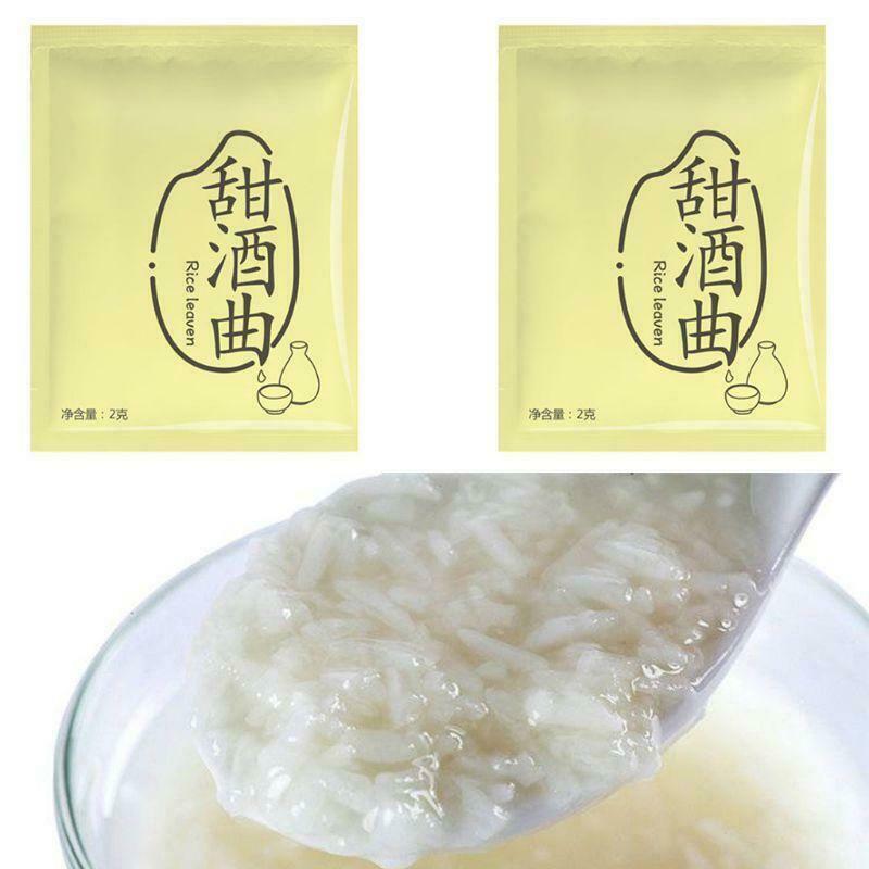 10 Bag Sweet Glutinous Rice Wine Leaven Fermentation Starter Koji Yeast Powder