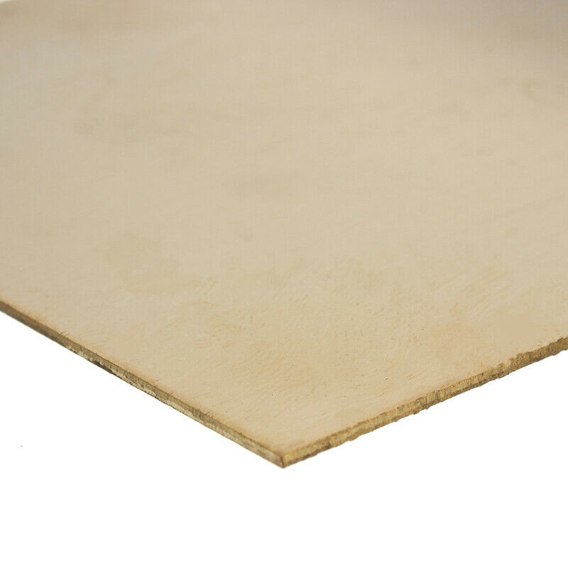 Brass Metal Sheet Plate 1mm x 100mm x 100mm for Metalworking Craft DIY
