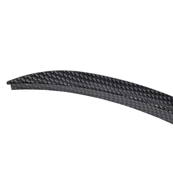 4x 28.7" Carbon Fiber Car Wheel Eyebrow Arch Trim Lips Fender Flares Protector