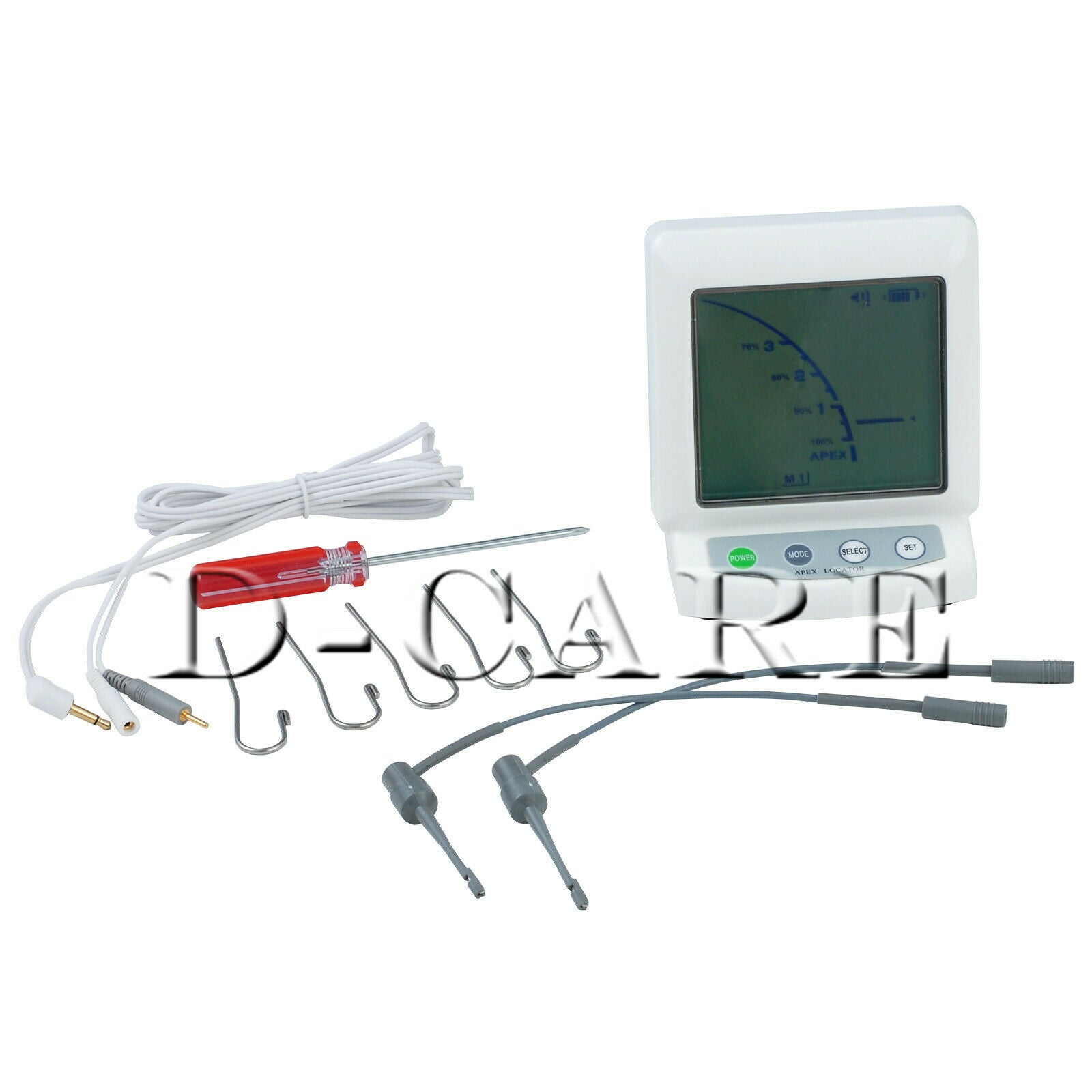 Dental LCD Apex Locator J2 Root Canal Finder Endo Endodontic Equipment DC