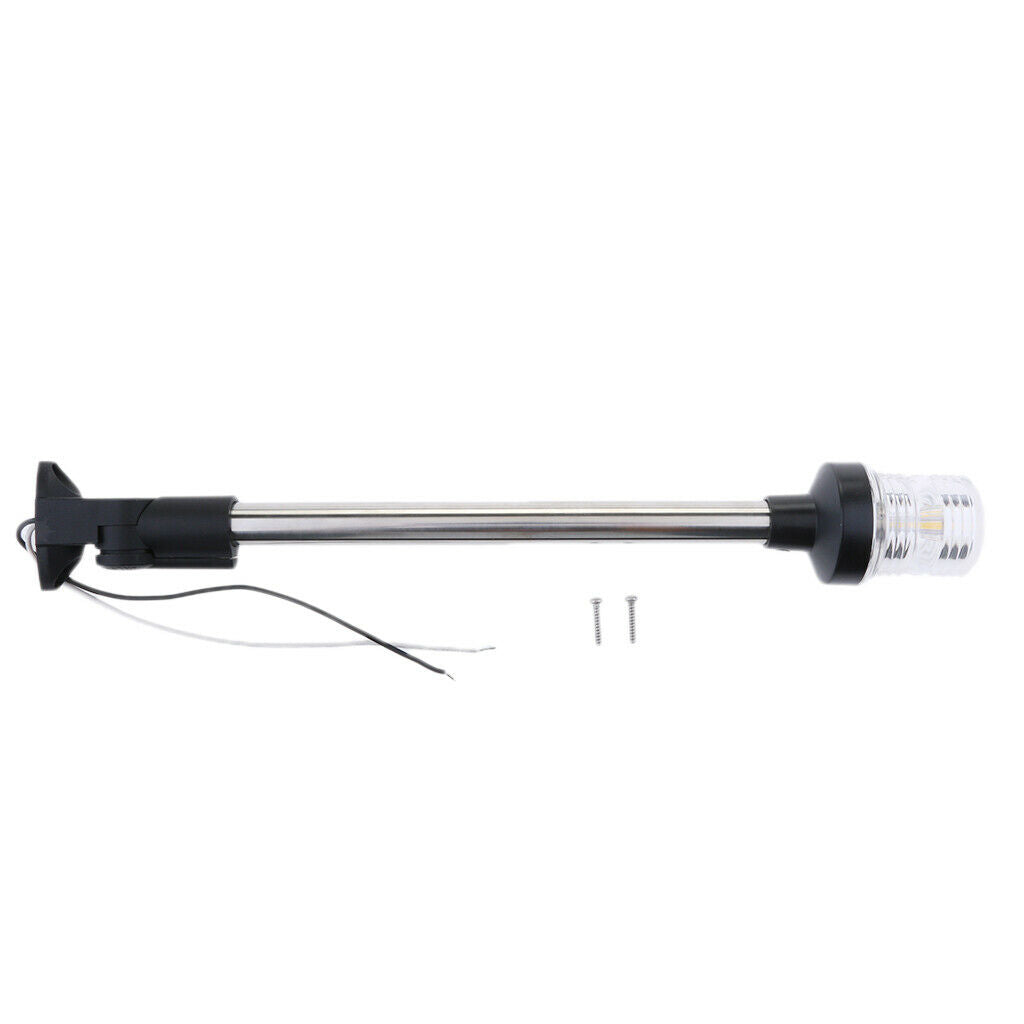 Marine Boat Fold LED Navigation Stern Anchor Pole Light 16