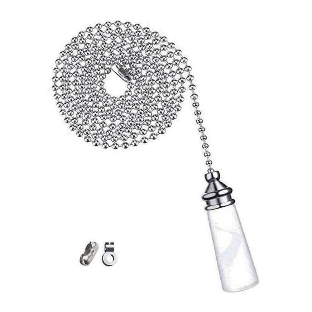 Bathroom Ceiling Light Switch Pull Cord String Crystal