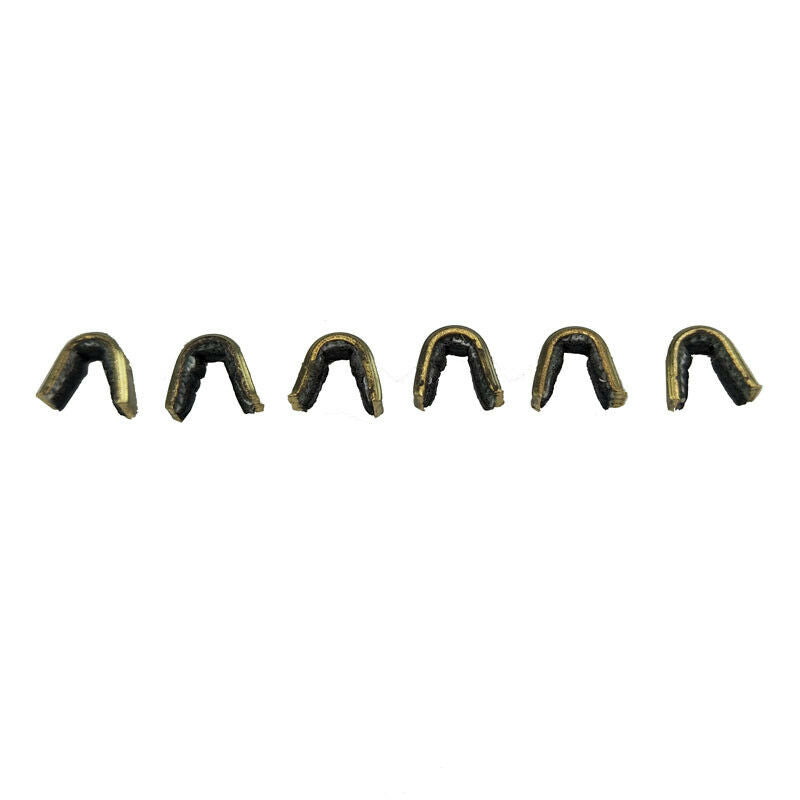 15/Pack Archery Bow String Nock Points Brass Nocking Buckle Clips Protector