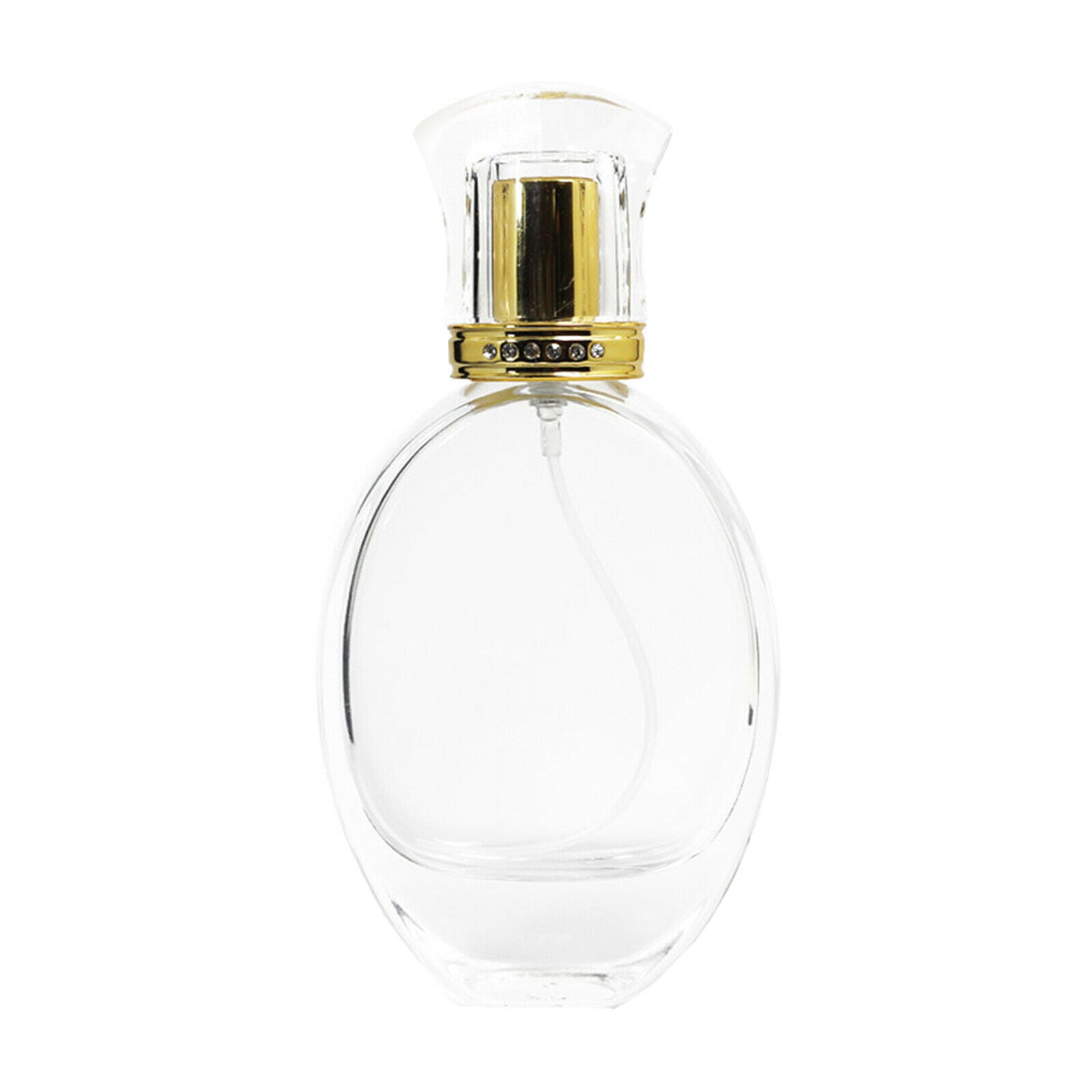 Portable 50ml Empty Glass Cosmetics Perfume Spray Bottle Container Travel Size
