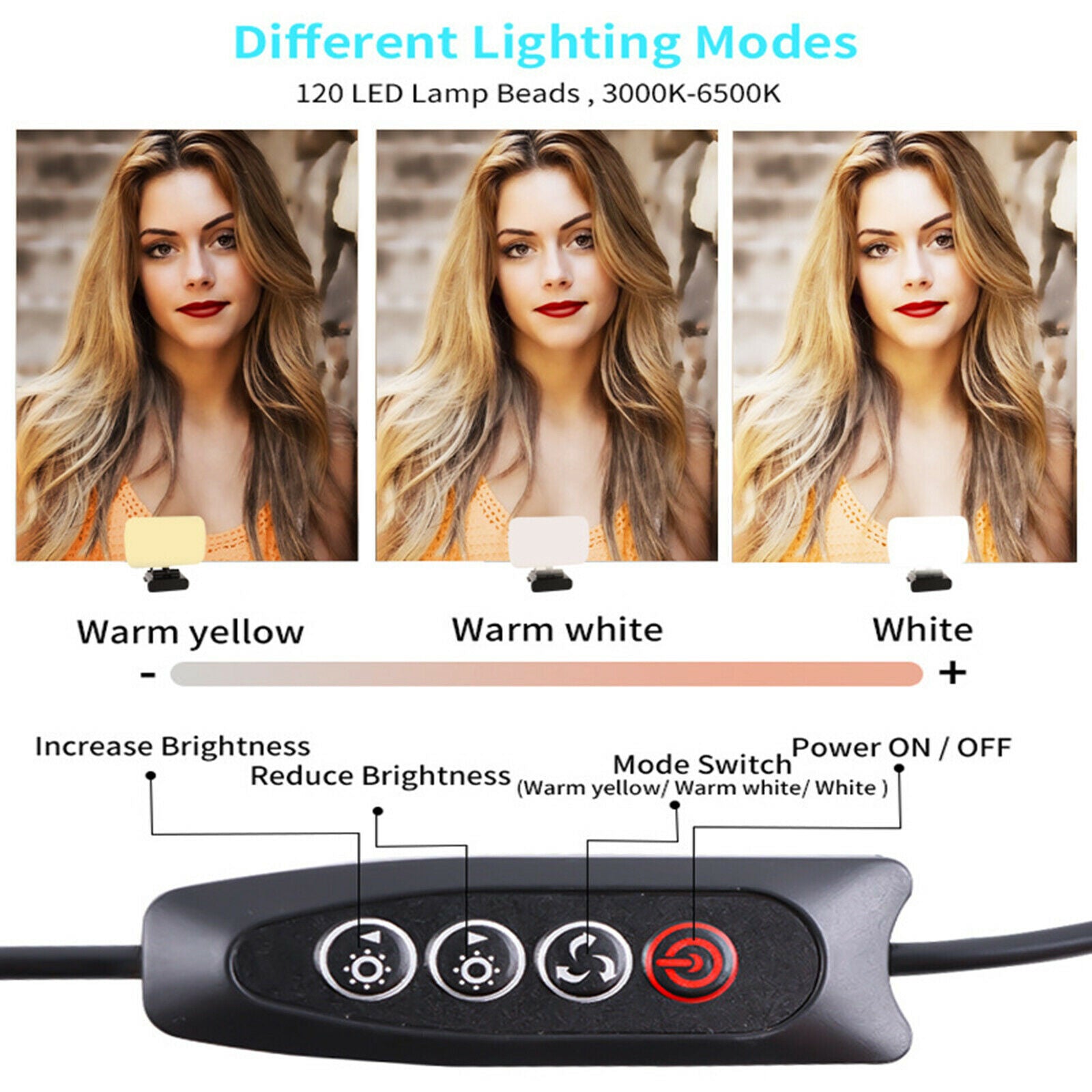 LED Video Light Pocket Photo Light for Video Recording   Bright Photo