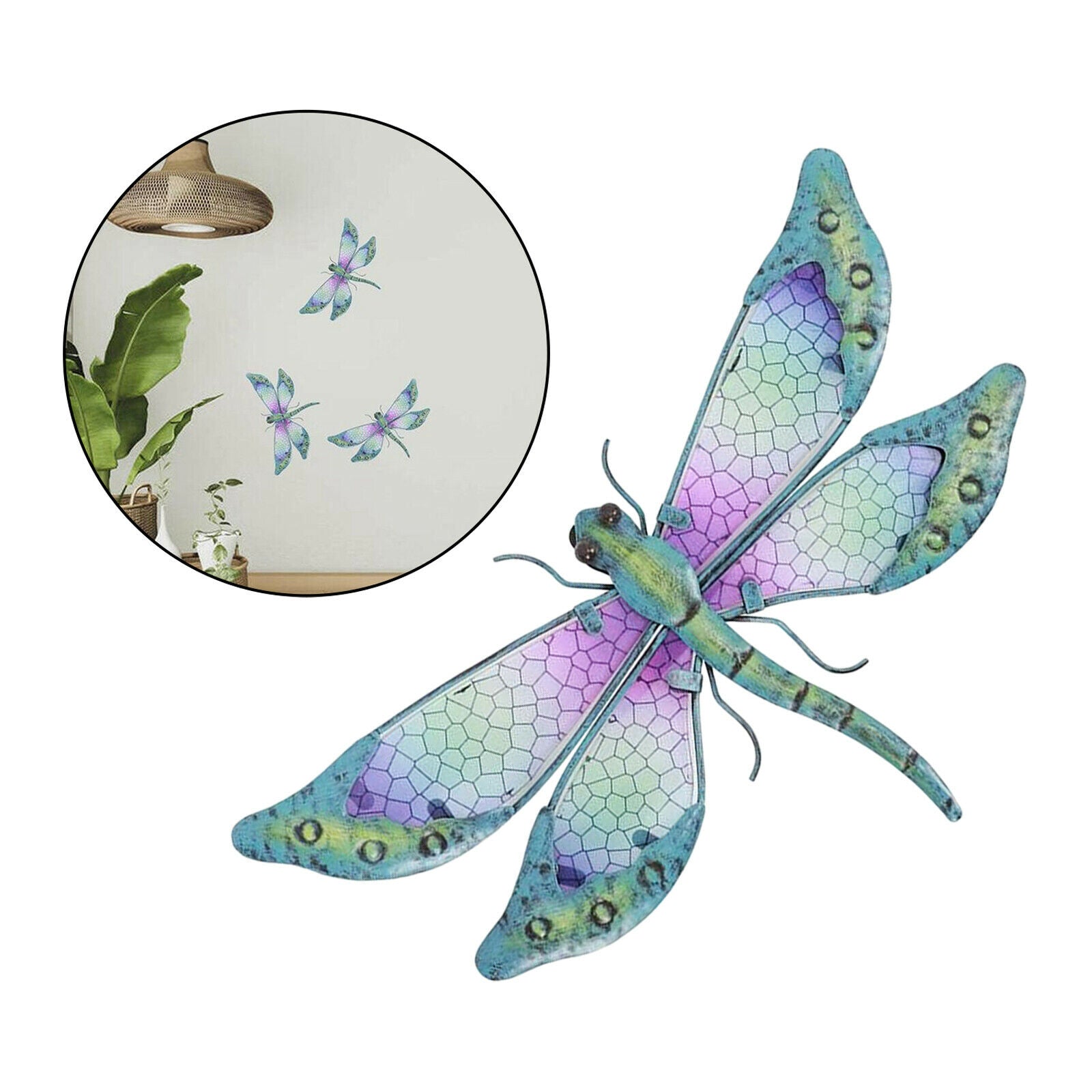 Unique Dragonfly Wall Artwork Bedroom Living Room Office Garden Ornament