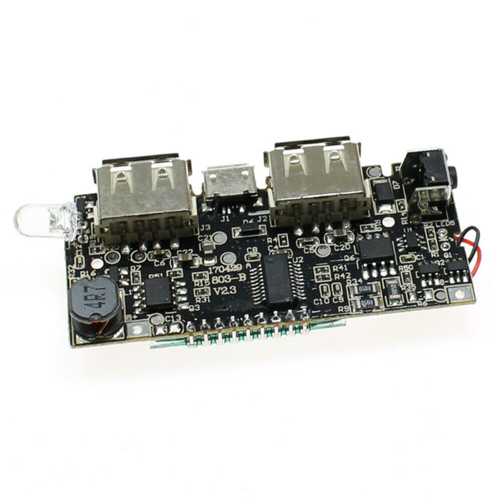 Dual USB 5V Digital LCD Mobile Power Bank 18650 Lithium Battery Charger Board