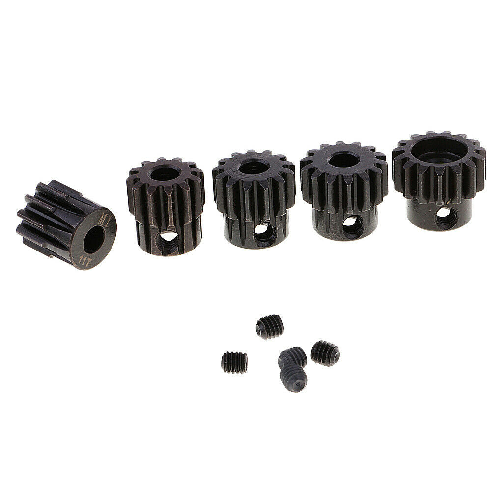 M1 5mm 11T-15T Main Gear Motor Pinion Gear Set for 1/8 RC Car
