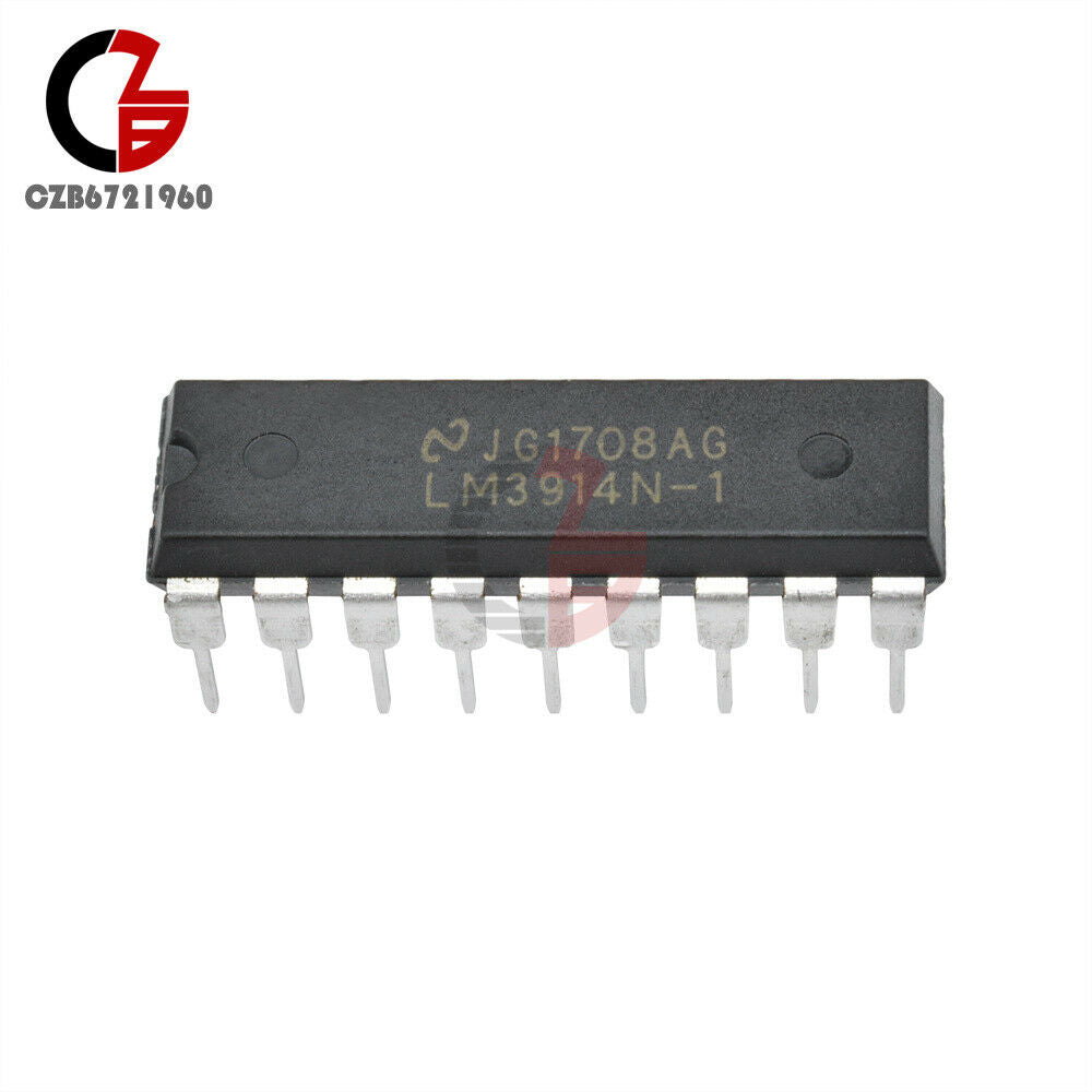 5pcs LED Display Driver IC NSC DIP-18 LM3914N-1 LM3914N-1/NOPB
