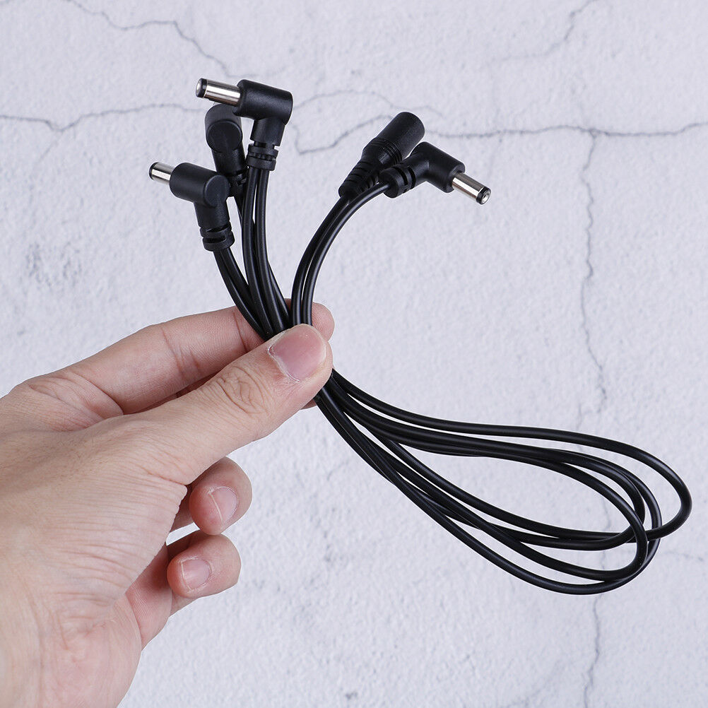 1 To 4 Way guitar pedal power supply cable cord line adapter daisy chain .l8