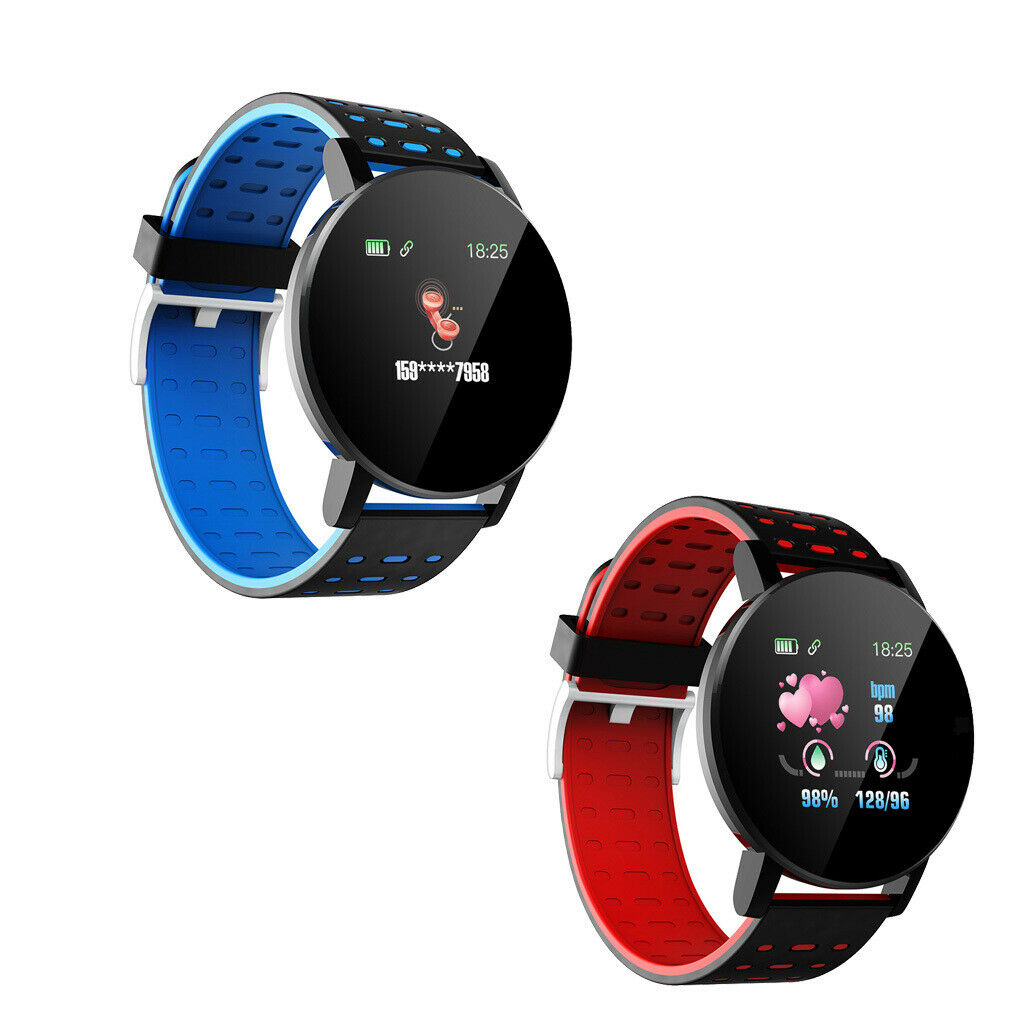 2x 1.3'' Screen Smart Watch Bracelet Watch Fitness Tracker Fitness Tracker