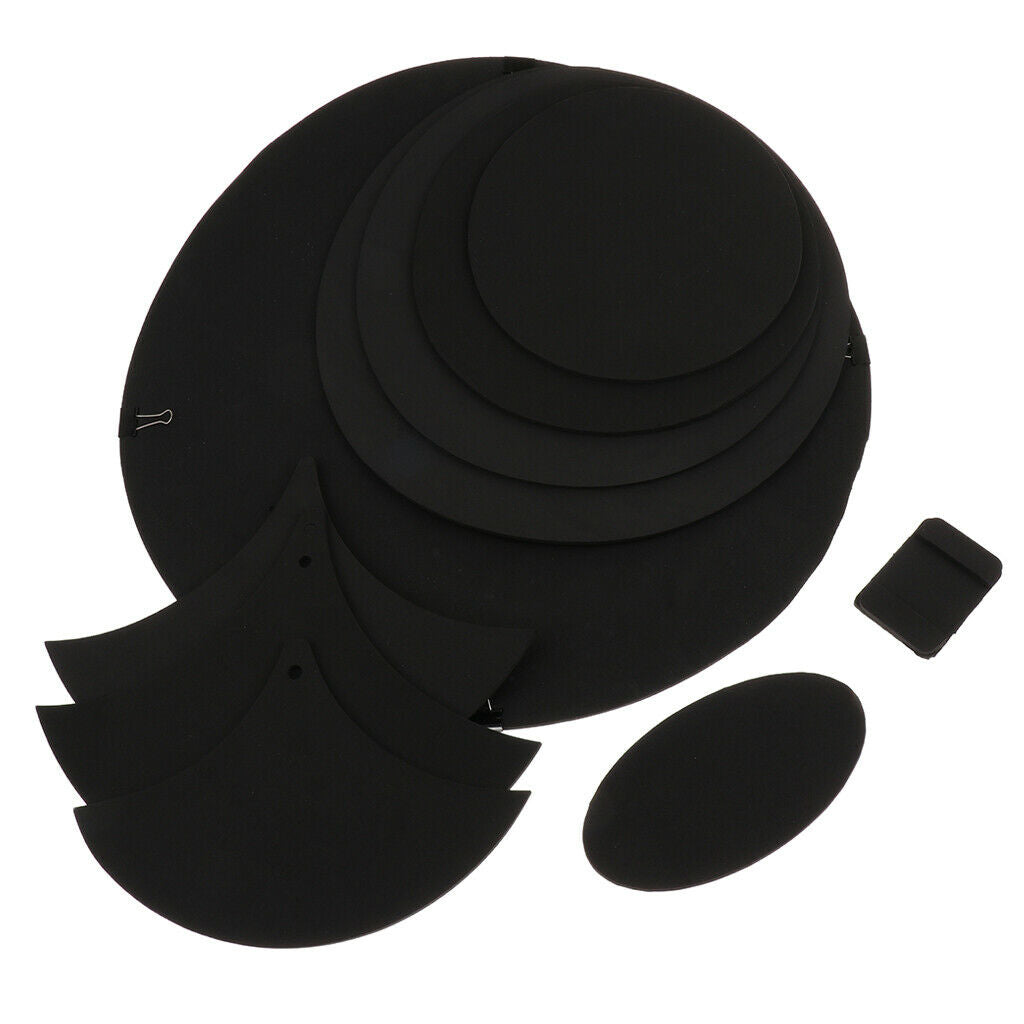 Drums Mute Silencer Drum Set Mute Silencer Hi-hat Cymbal Mute Practice Pad