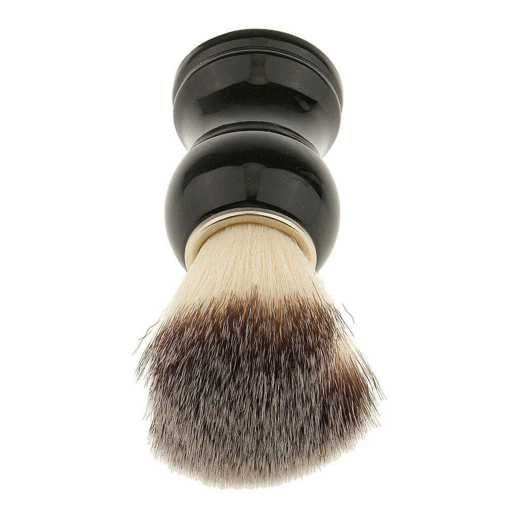 2 in 1 Shaving Brush ABS Handle +Bowl Cup Mug Travel Set for Men